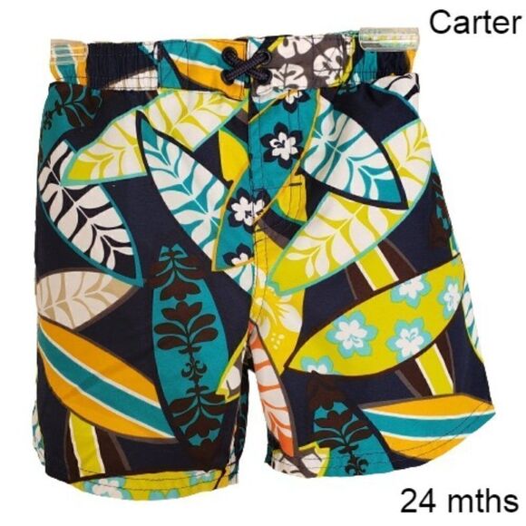 Boys Surf's Up Swimwear Board Shorts 24 mths Clearance - Picture 1 of 4